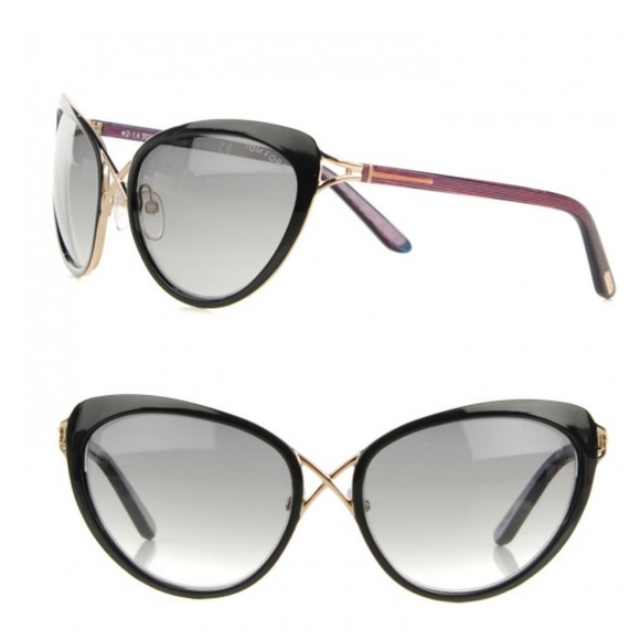 Tom Ford Daria TF 321 Sunglasses - Black - Picture 4 of 11